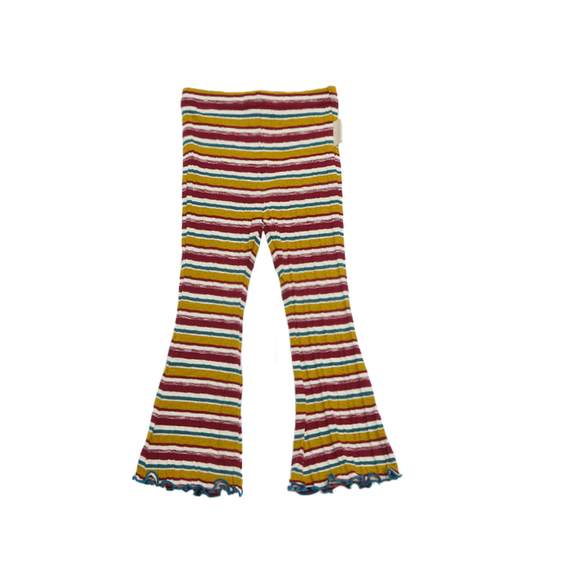 New Arrival – Retro Stripe Knit Flare Pants