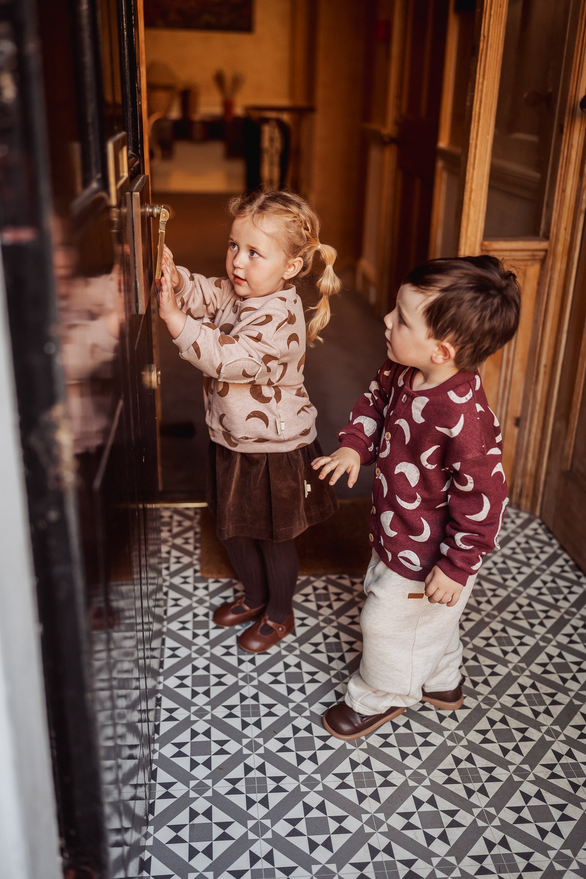 New Arrival – Moon Print Bomber Jacket