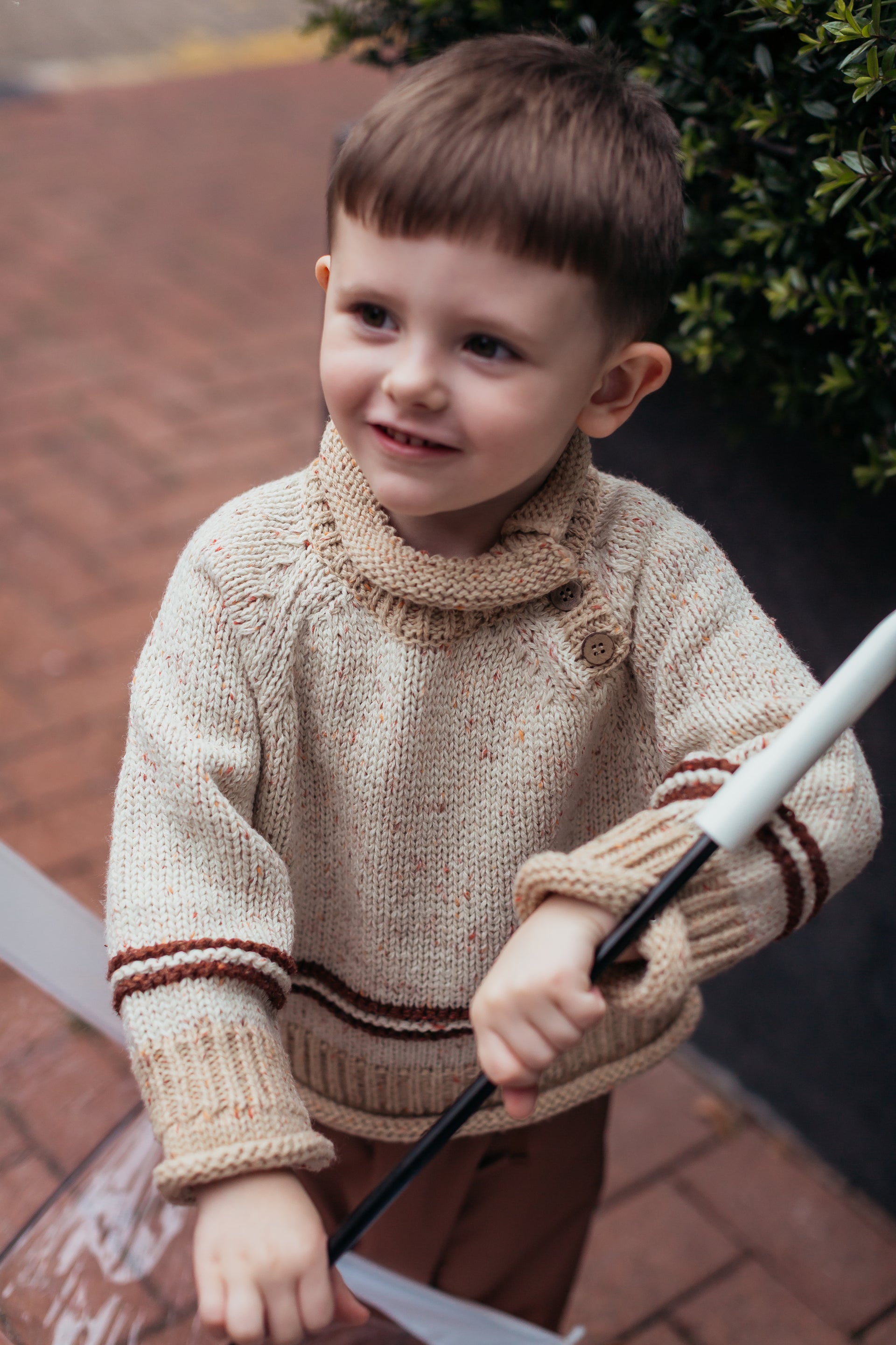 New Arrival – Colorblock Striped Knit Sweater