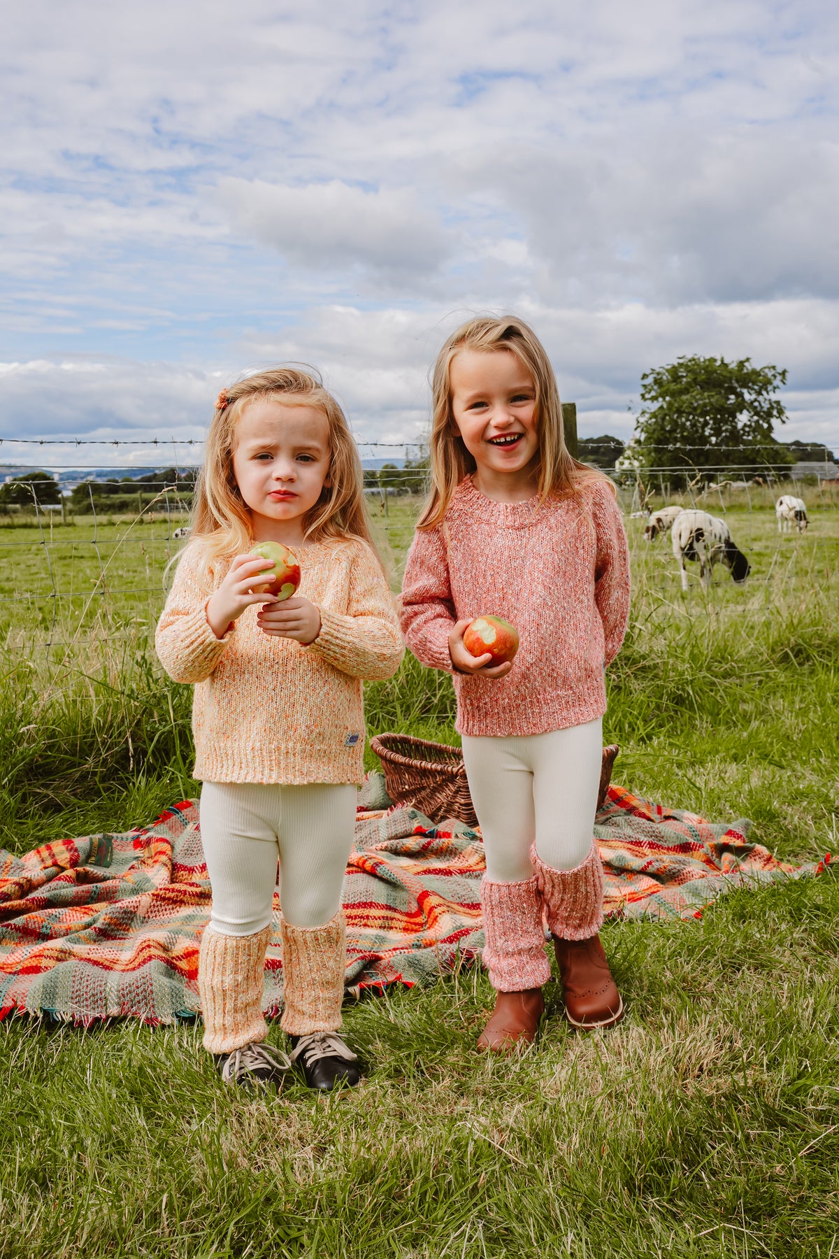 New Arrival – Misty Marled Wool Sweater & 2 in 1 Legging Set