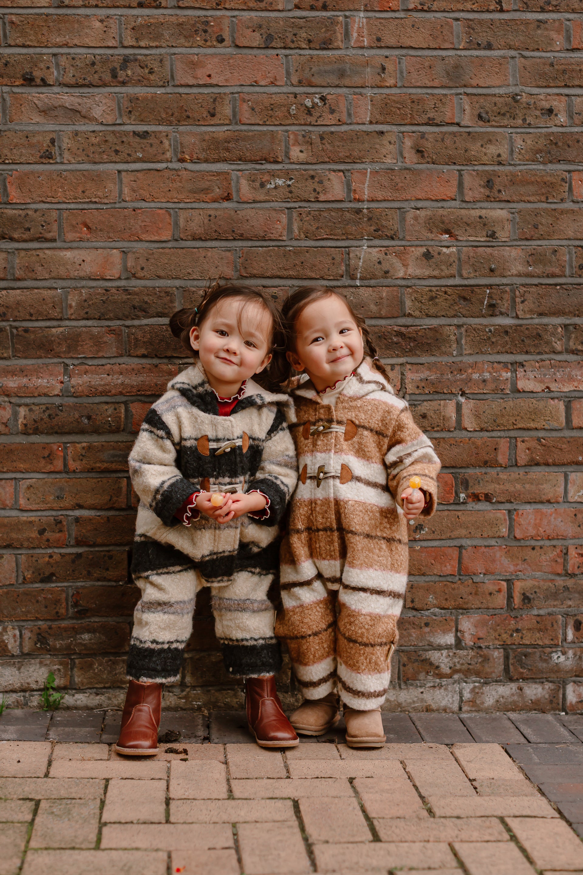 New Arrival – Hooded Sherpa Stripe Jumpsuit