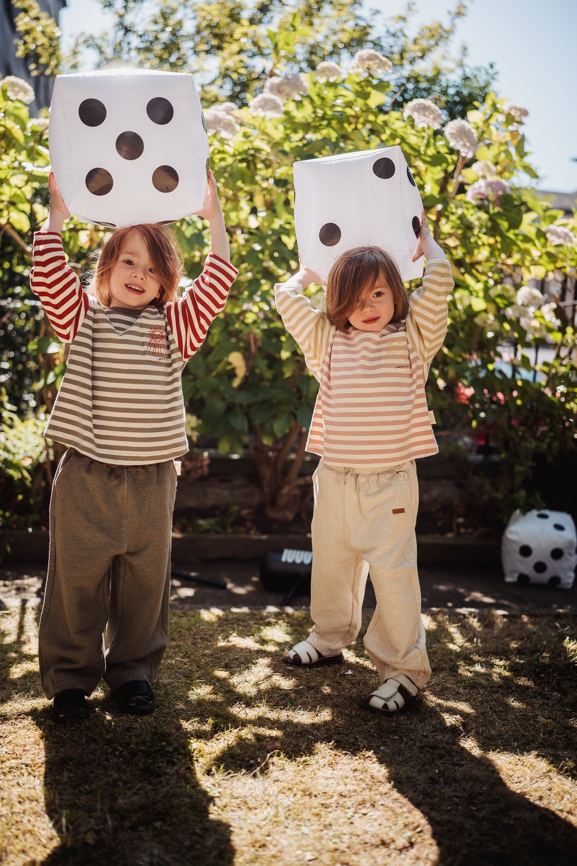 New Arrival – Oversized Striped Cotton Long Sleeve Tee