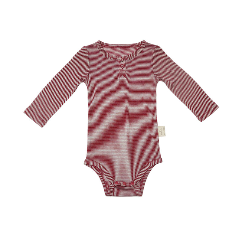 Essential Basewear – Thermo Stripe Long Sleeve Jumpsuit