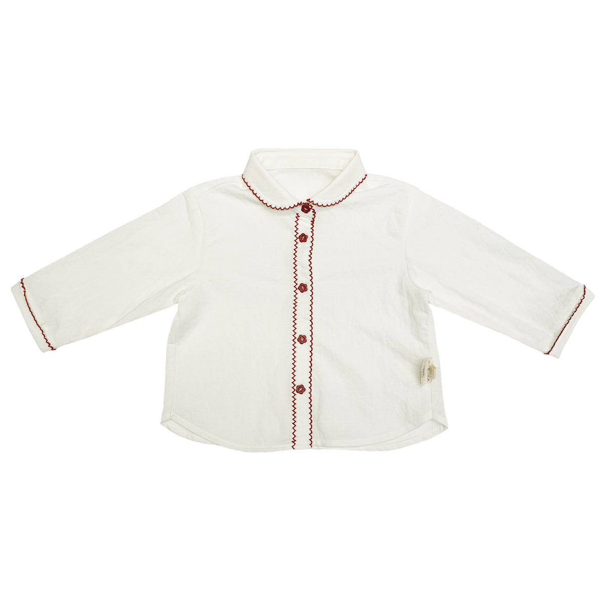 New Arrival – Scallop Edge Cotton Blouse