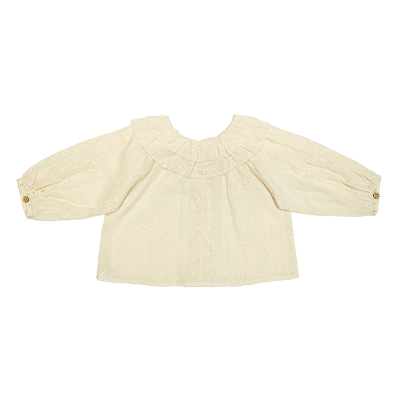 New Arrival – Reversible Eyelet Cotton Blouse