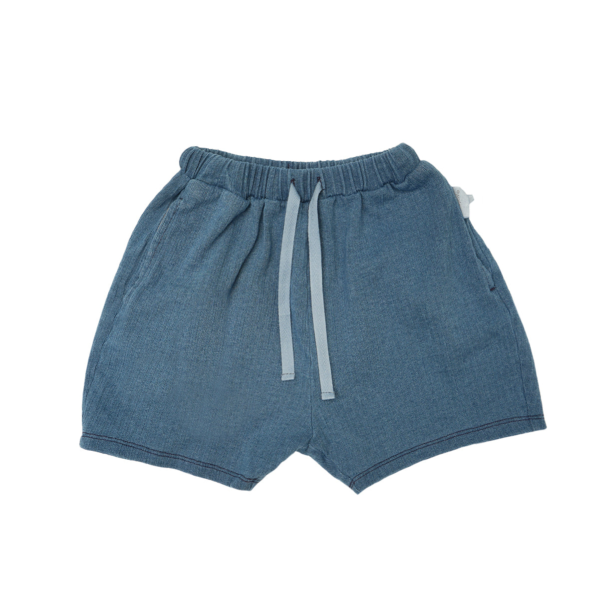 New Arrival – Soft Cloud Textured Denim Shorts