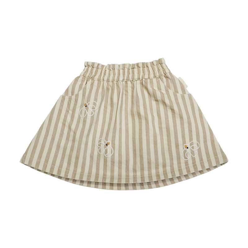 New Arrival – Stripe Denim Skirt