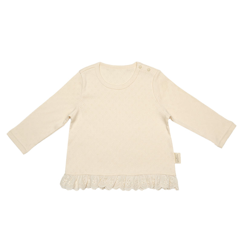 New Arrival – Sweetheart Pointelle Long Sleeve Tee