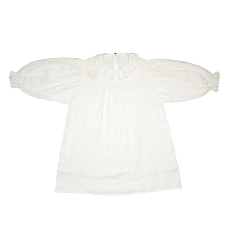 New Arrival – Pure White Embroidered Dress