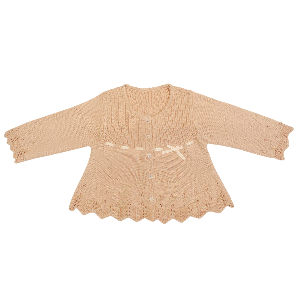 New Arrival – Pointelle Ribbon Knit Set
