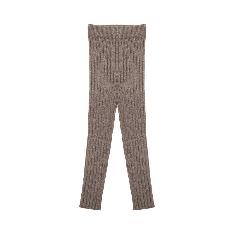 New Arrival – Ribbed Cashmere Cotton Leggings