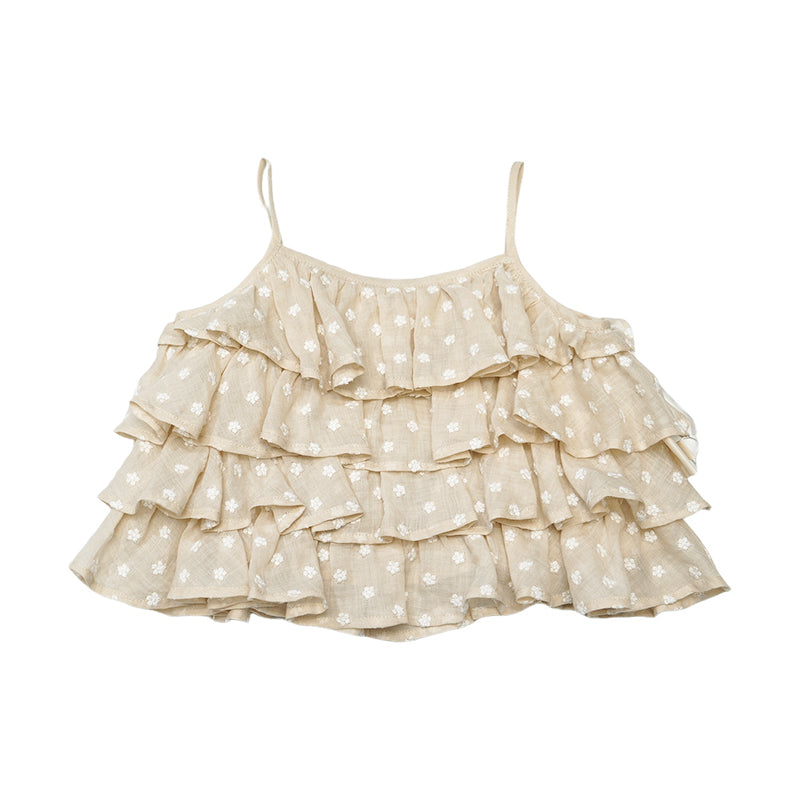 New Arrival – Ramie Tiered Camisole