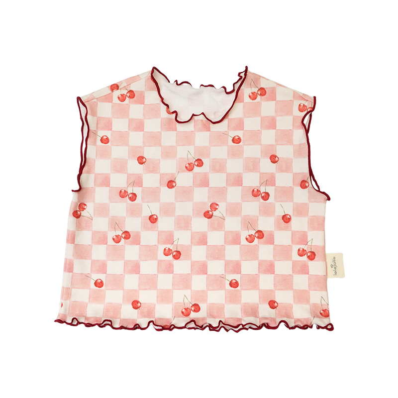 New Arrival – Cherry Check Vest
