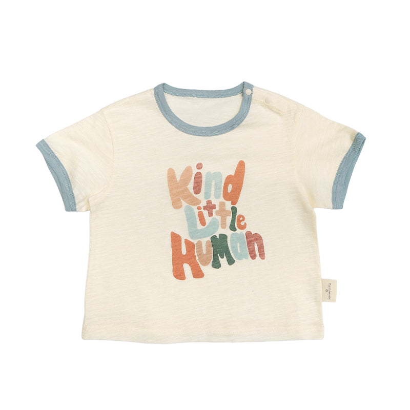 New Arrival – Slub Cotton Lettering Tee