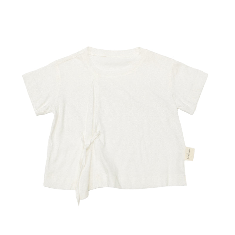 New Arrival – Linen Blend Bow Tee