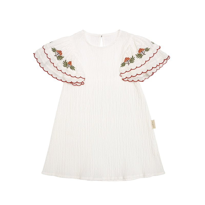 New Arrival – Wildberry Ruffle Collar Dress