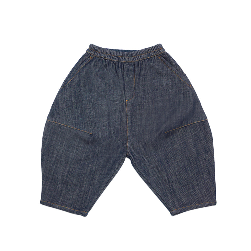 New Arrival – Balloon Fleece Lined Denim Pants