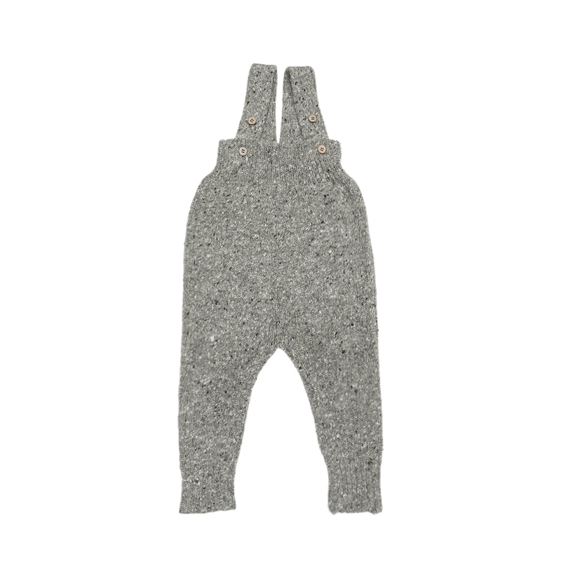 New Arrival – Flecked Wool Overall Romper