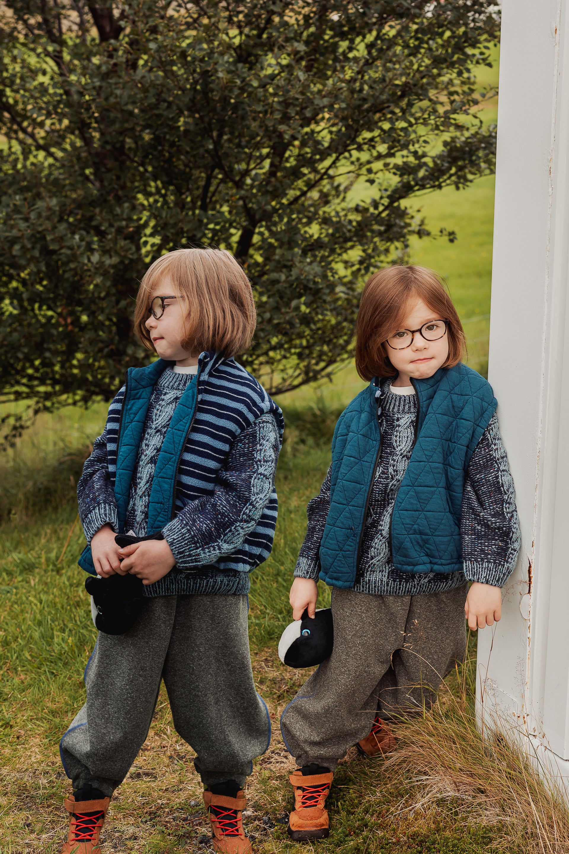 New Arrival – Quilted Fleece Reversible Vest