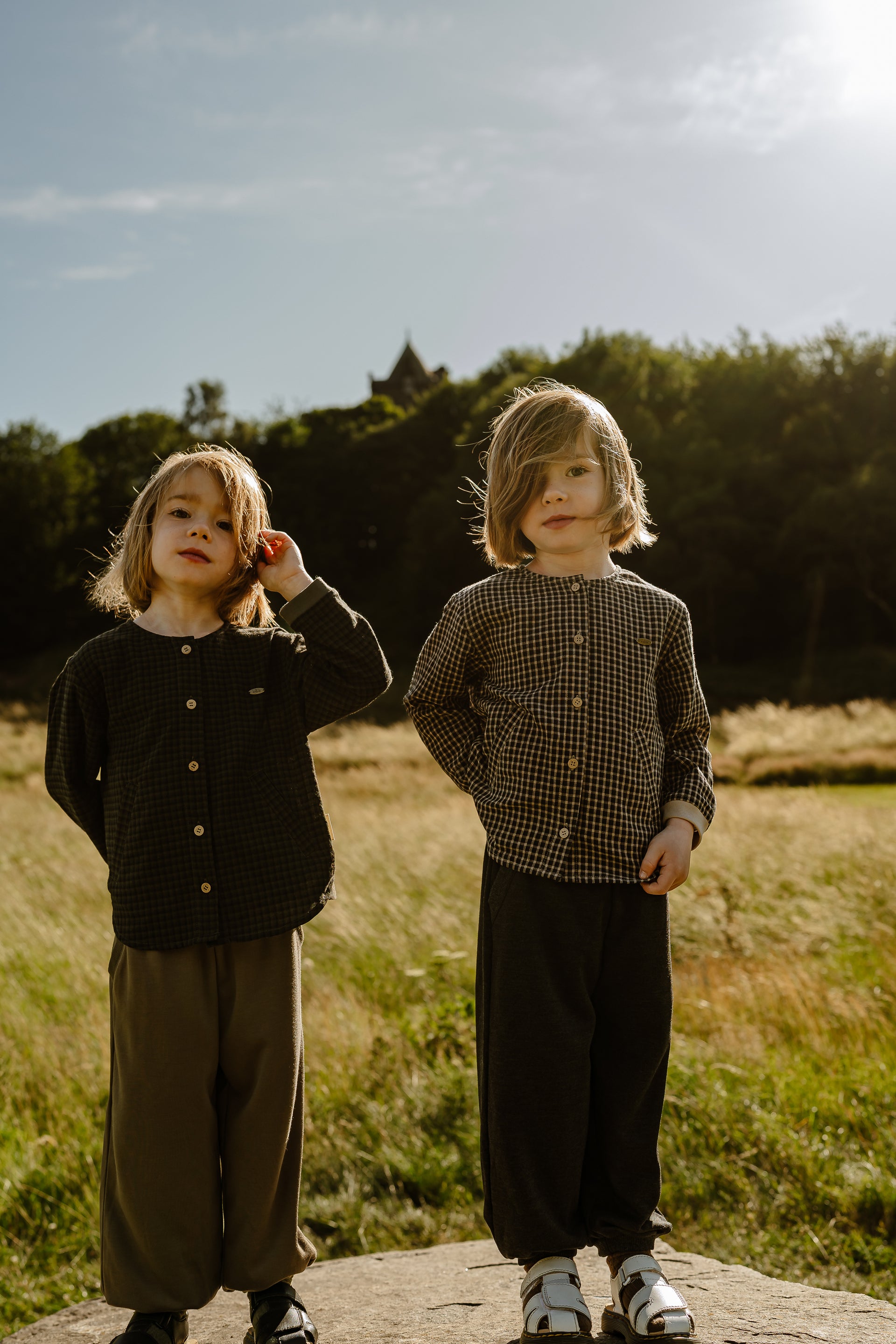 New Arrival – Double-Layer Jacquard Button-Up Shirt