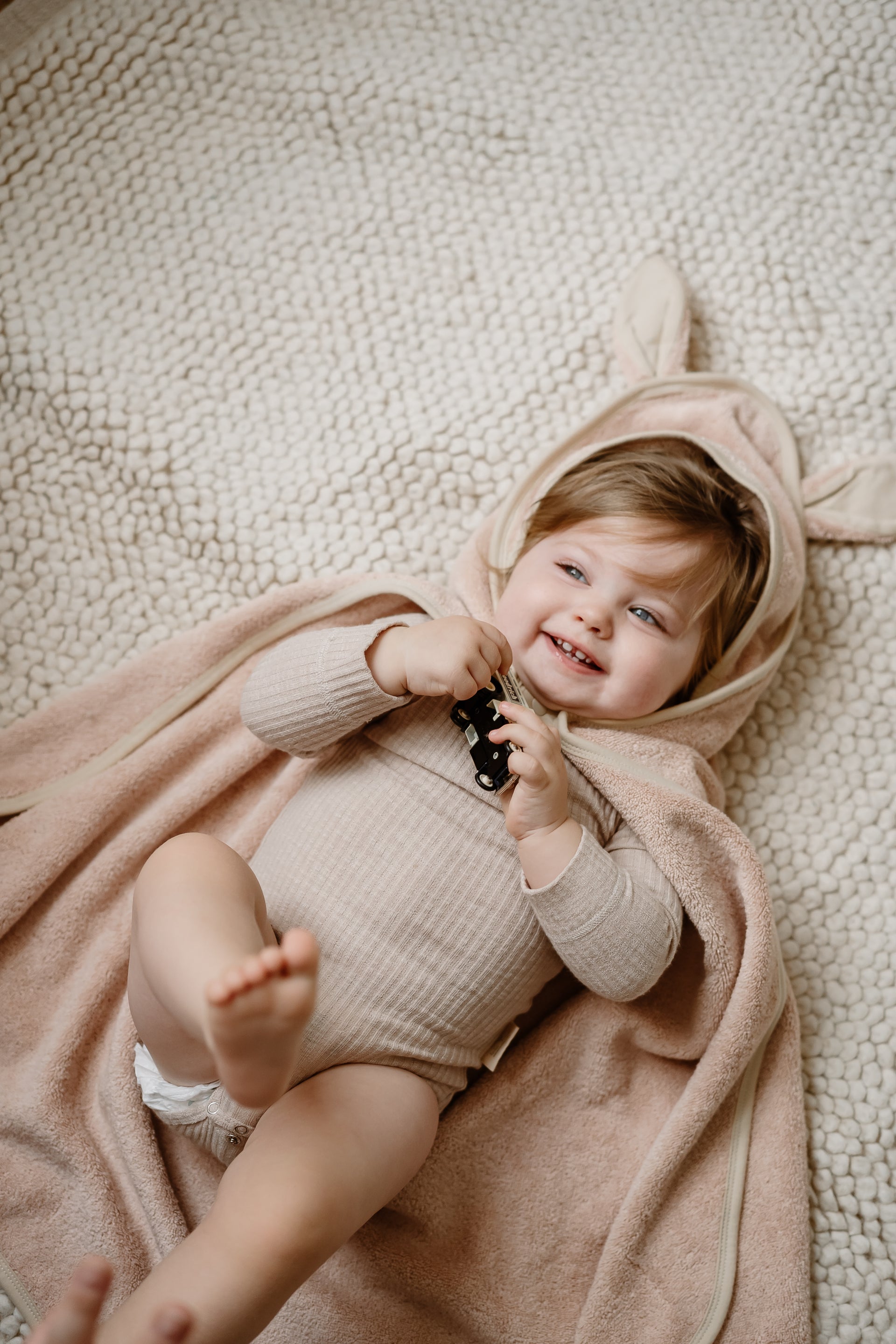 Organic Cotton Baby Bath Cape