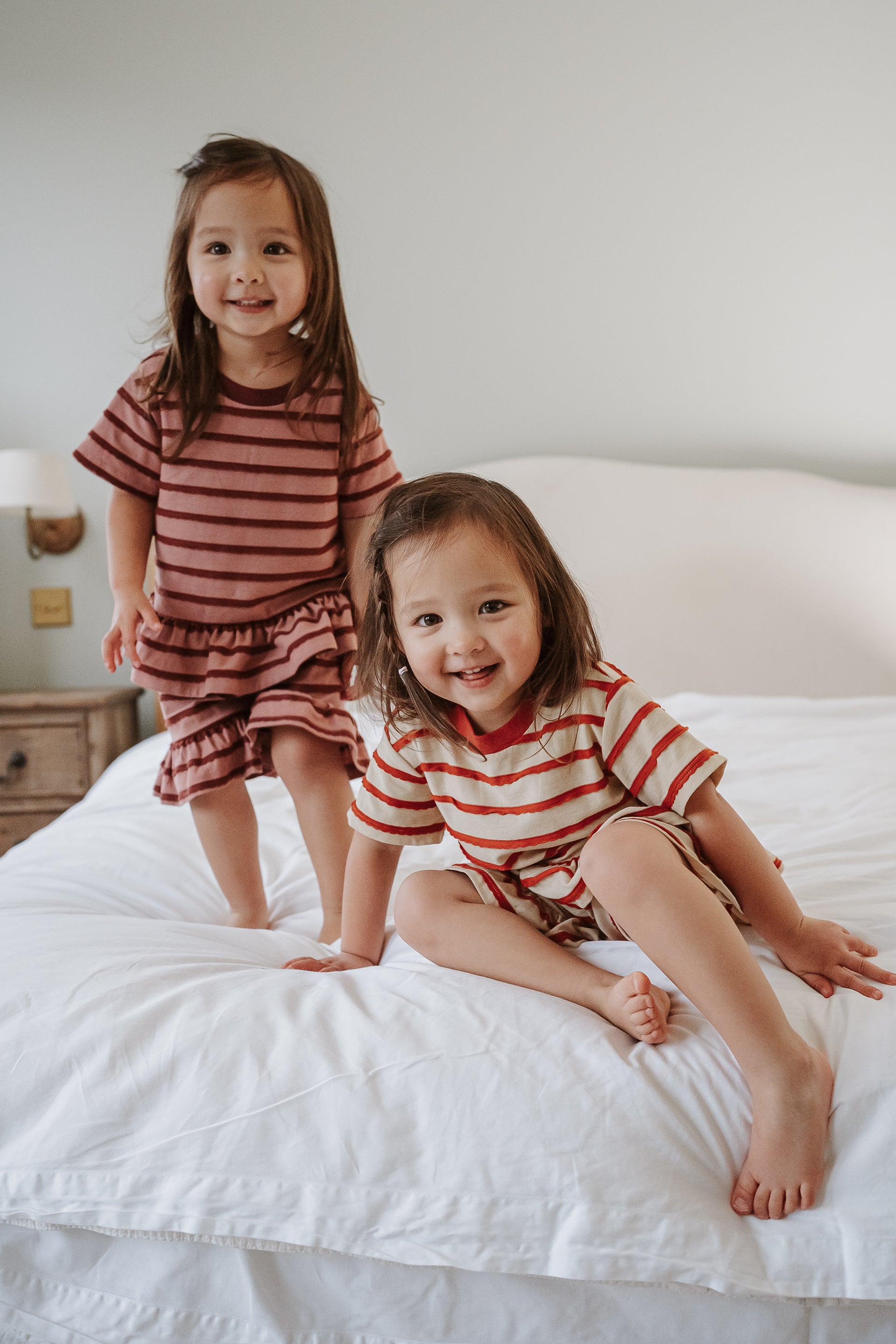 New Arrival – Stripe Peplum Set