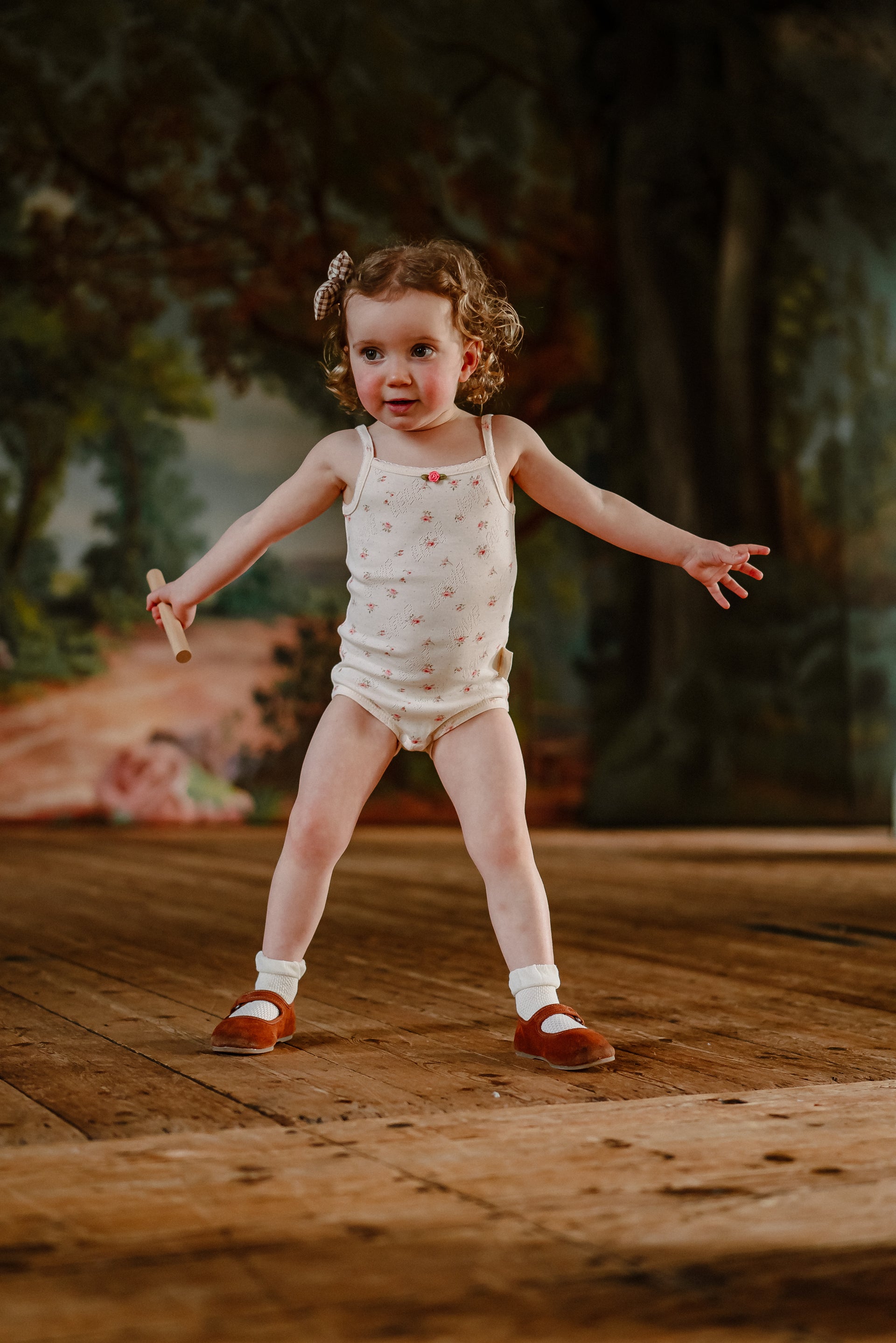 New Arrival – Pointelle Garden Romper