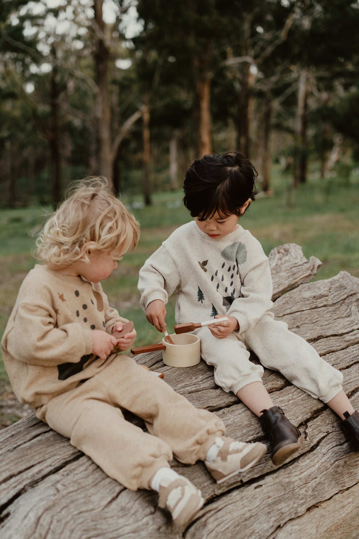 New Arrival – Hand Drawn Merino Sweatset