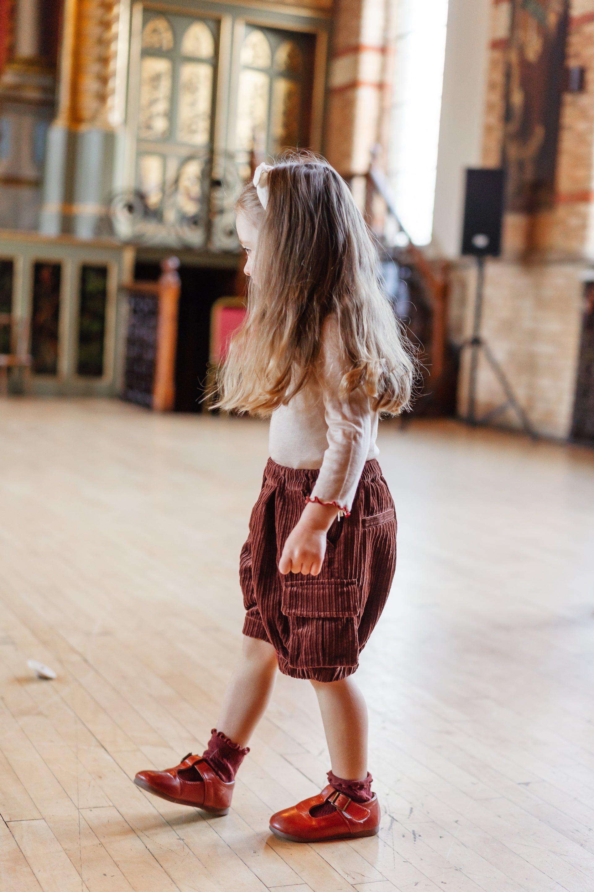 New Arrival – Retro Corduroy Cargo Shorts