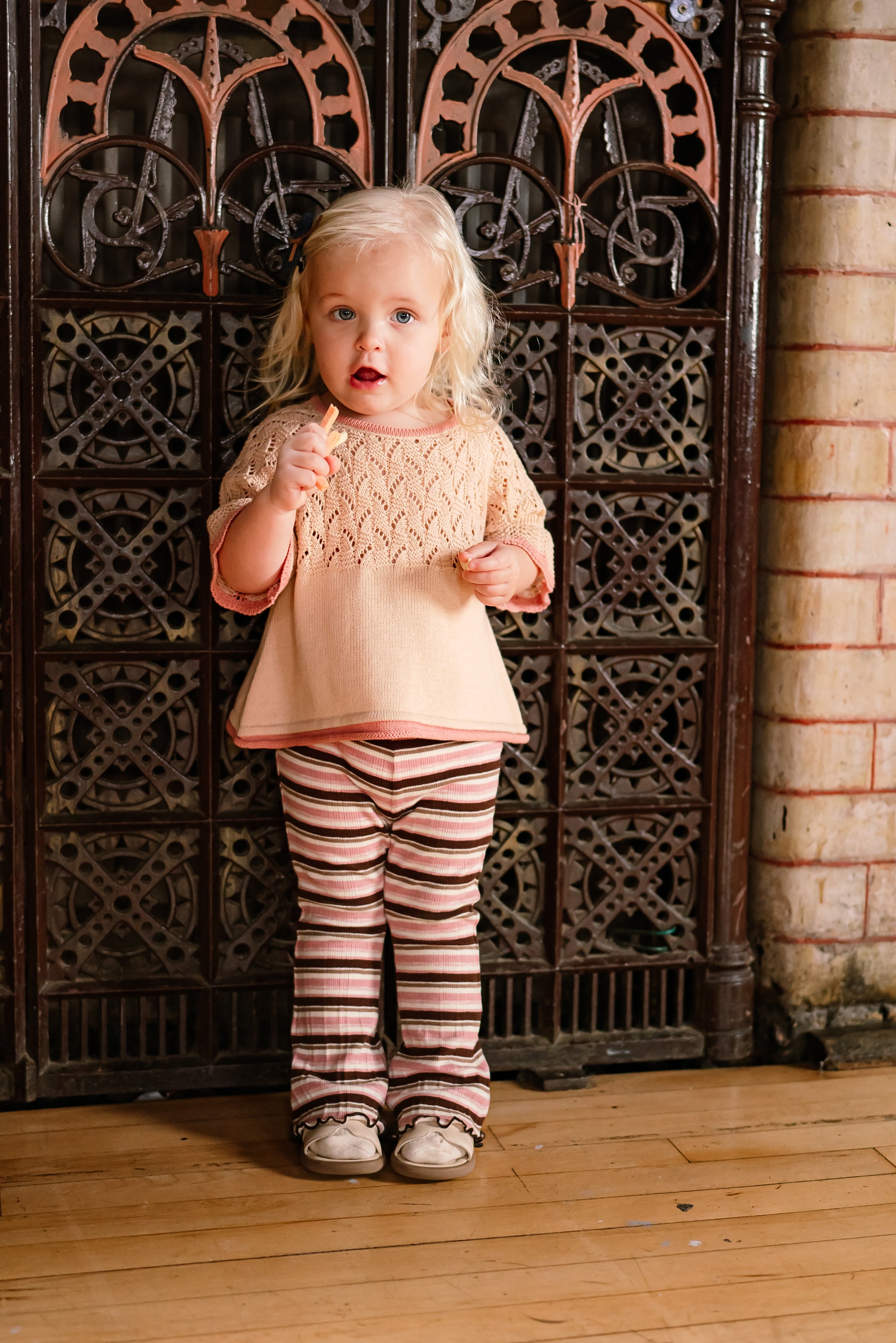 New Arrival – “Meadow Bloom” Crochet Knitted Top