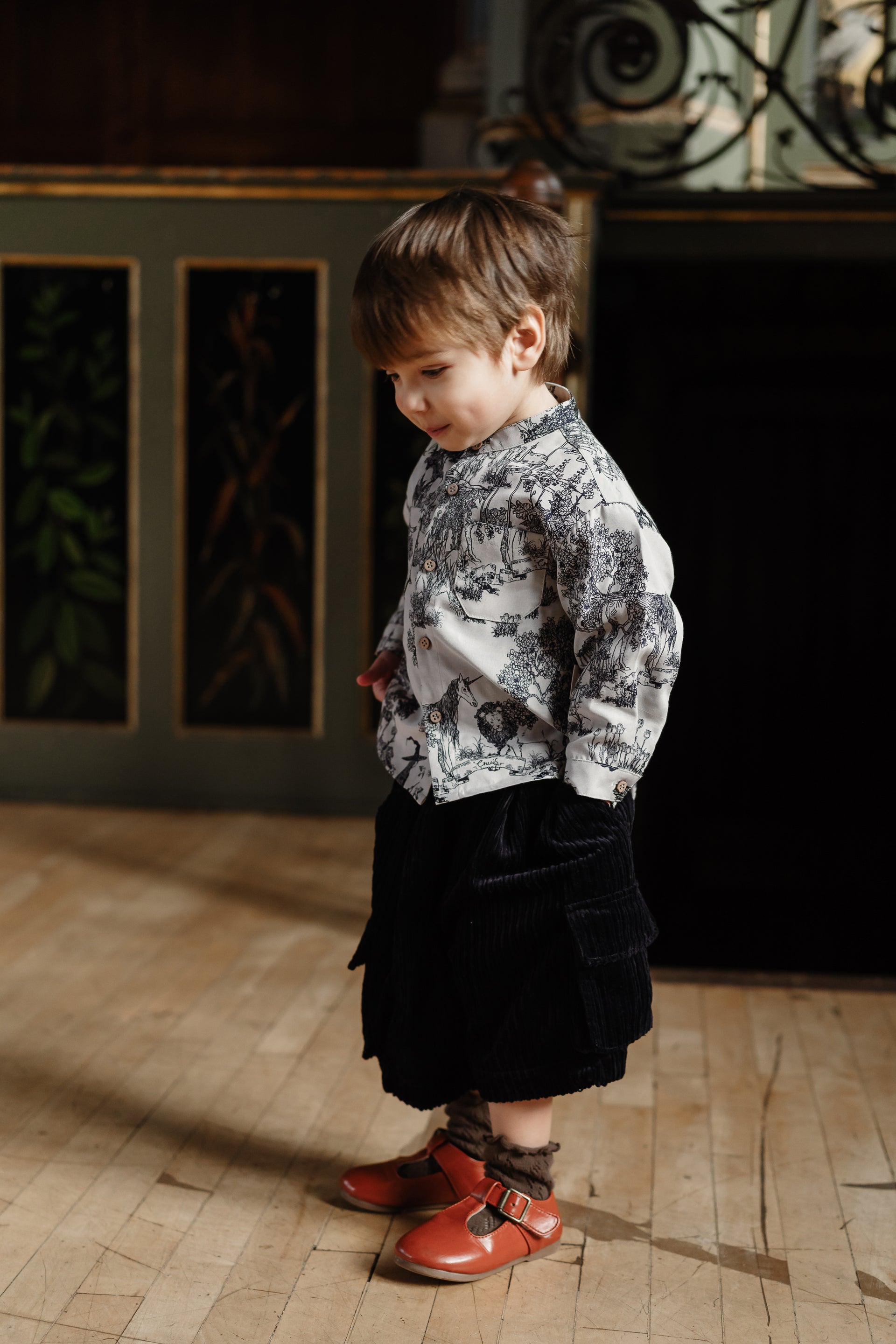 Forest Reverie Button-Up Shirt