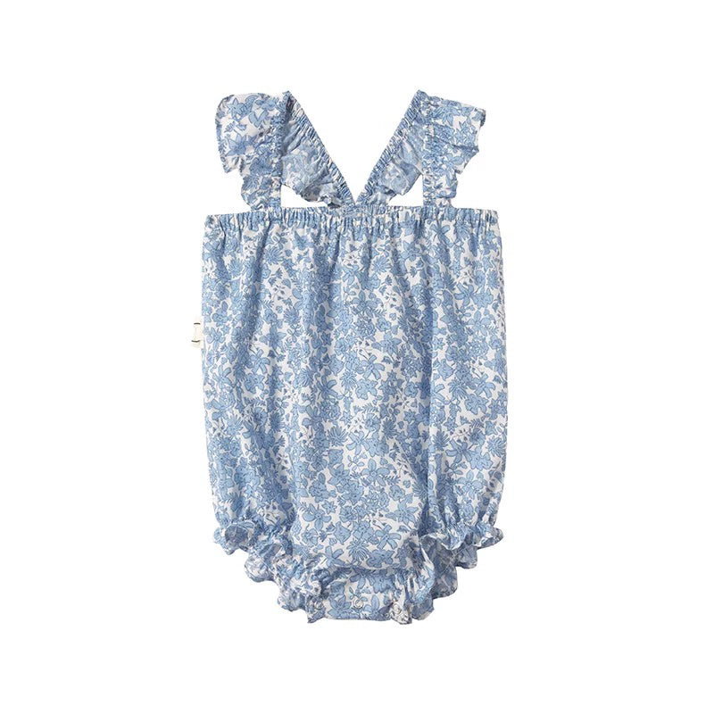 New Arrival –  Floral Cotton Sleeveless Jumpsuit