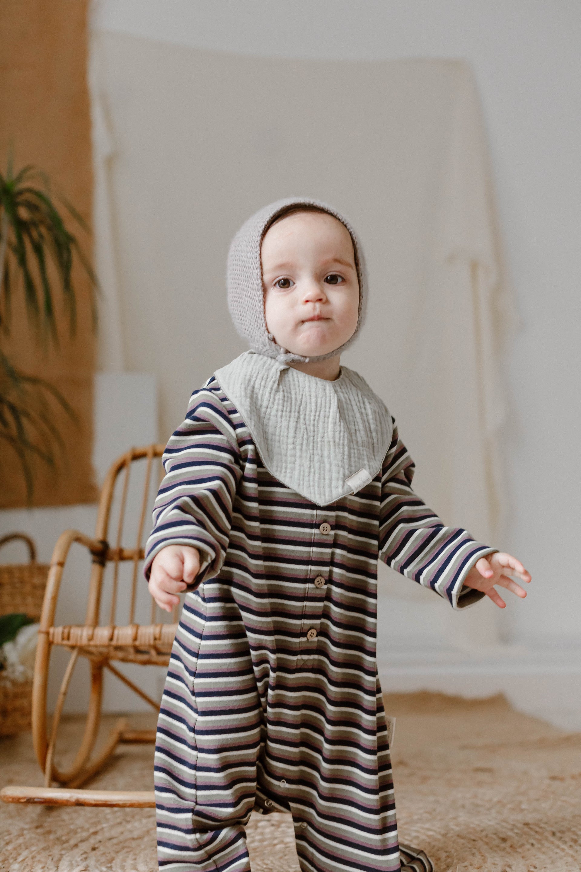 Soft Solid Color Baby Bib