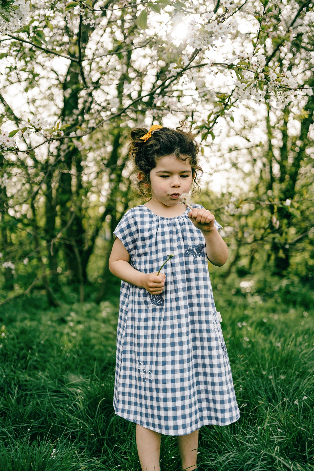 Plaid Cotton Sleeveless Dress