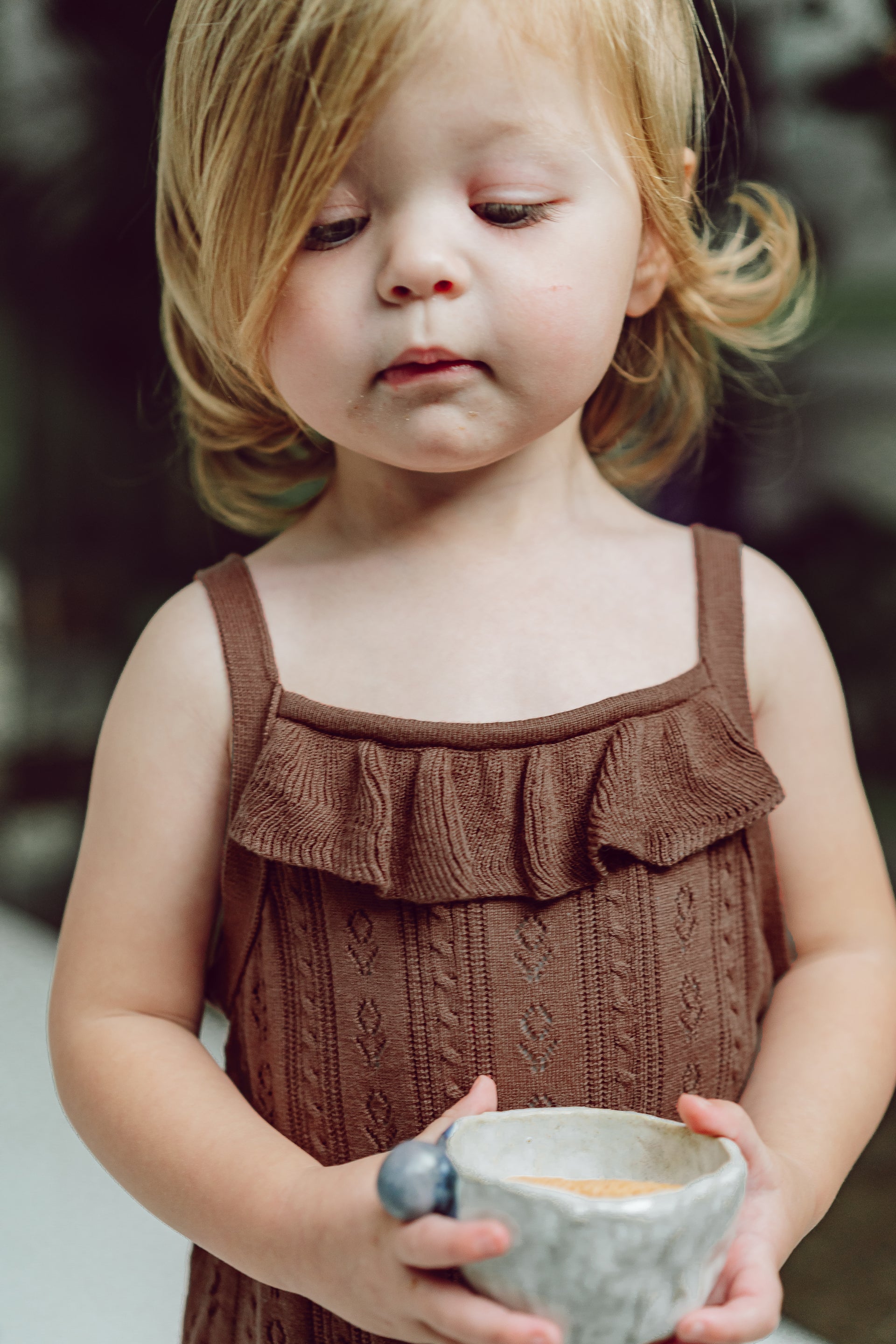 Essential Baby Jumpsuit – Modal Cotton Hollow Knitted Bodysuit