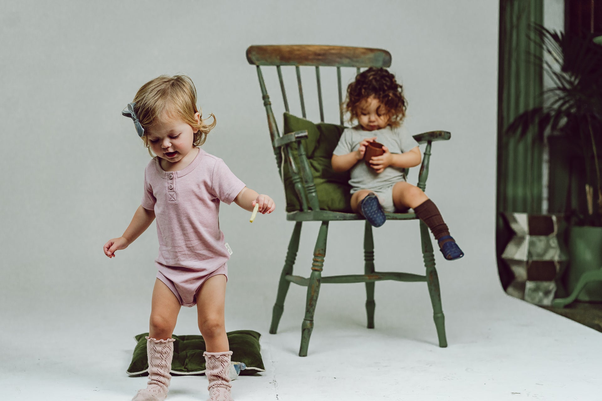 Essential Baby Jumpsuit – Short Sleeved Silky Soft Cotton Basewear
