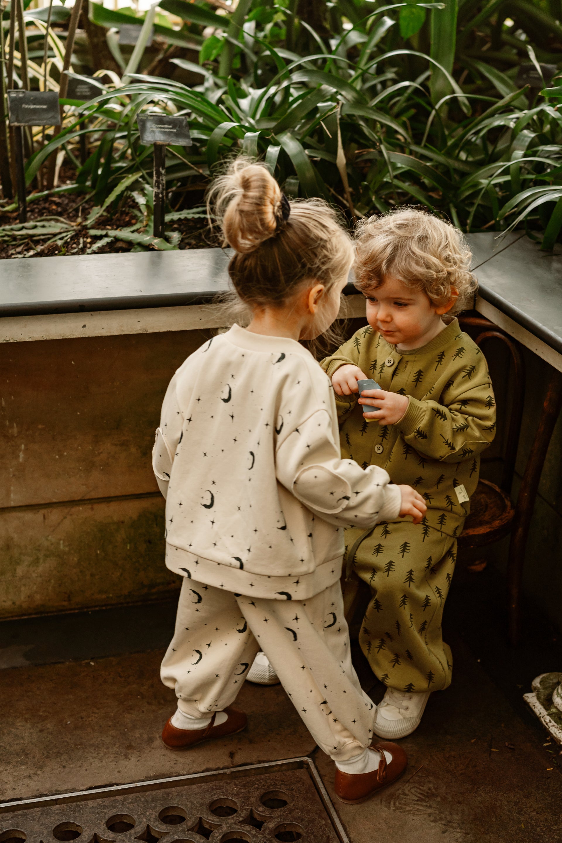 All-Over Print Bomber Jacket & Joggers Set