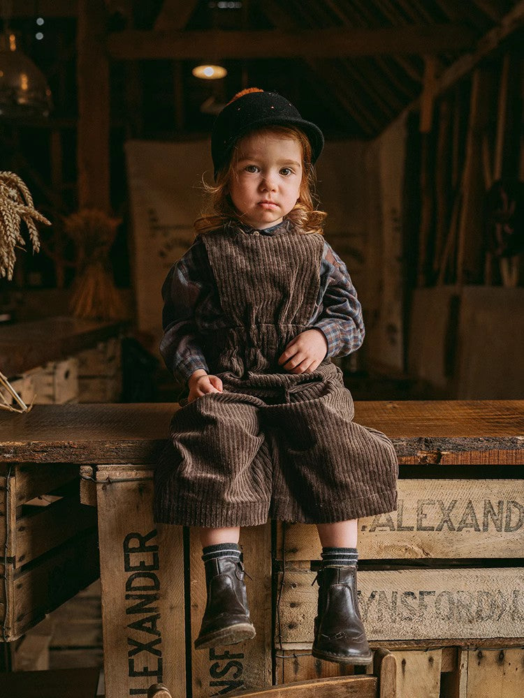 New Arrival – Corduroy Straight Leg Overalls